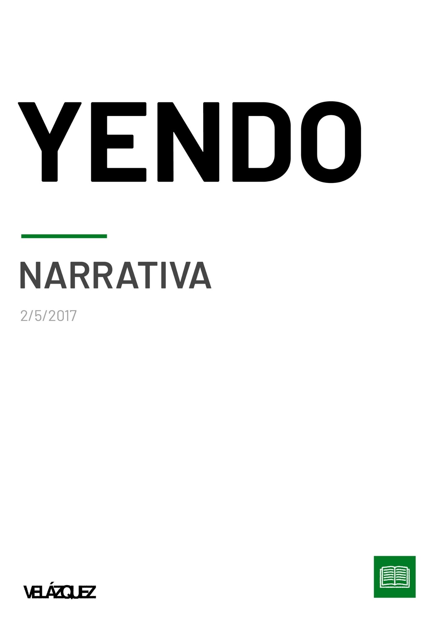 Yendo - Narrativa - Fabri Velázquez